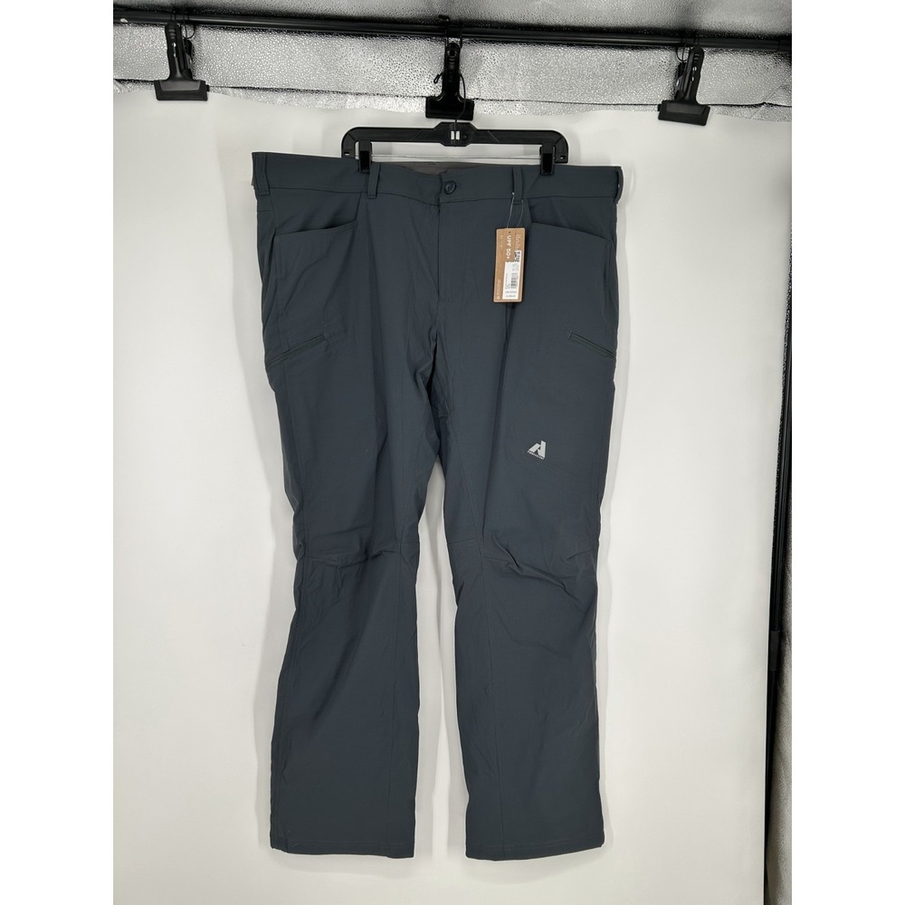 Eddie Bauer Fleece Lined Guide Pro Pants 44x34 Hiking Cargo First Ascent Chino